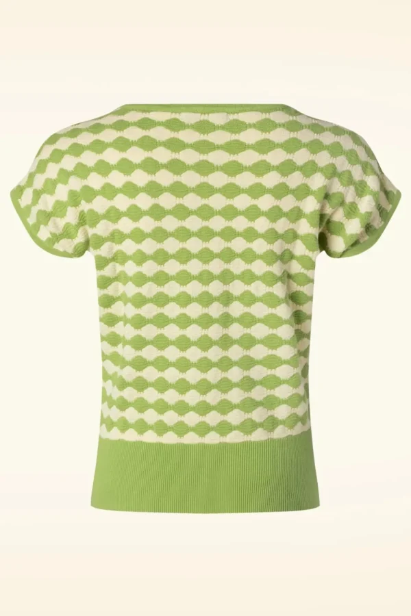 Ann Turtle Top In Macaw Groen-King Louie Clearance