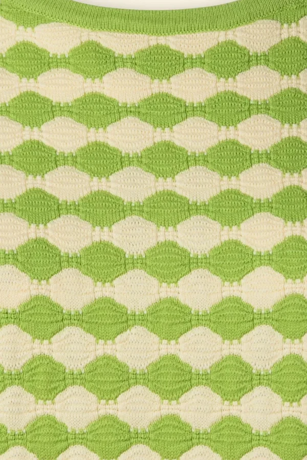 Ann Turtle Top In Macaw Groen-King Louie Clearance