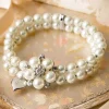 Audrey Creme Parelarmband-Lovely Flash Sale