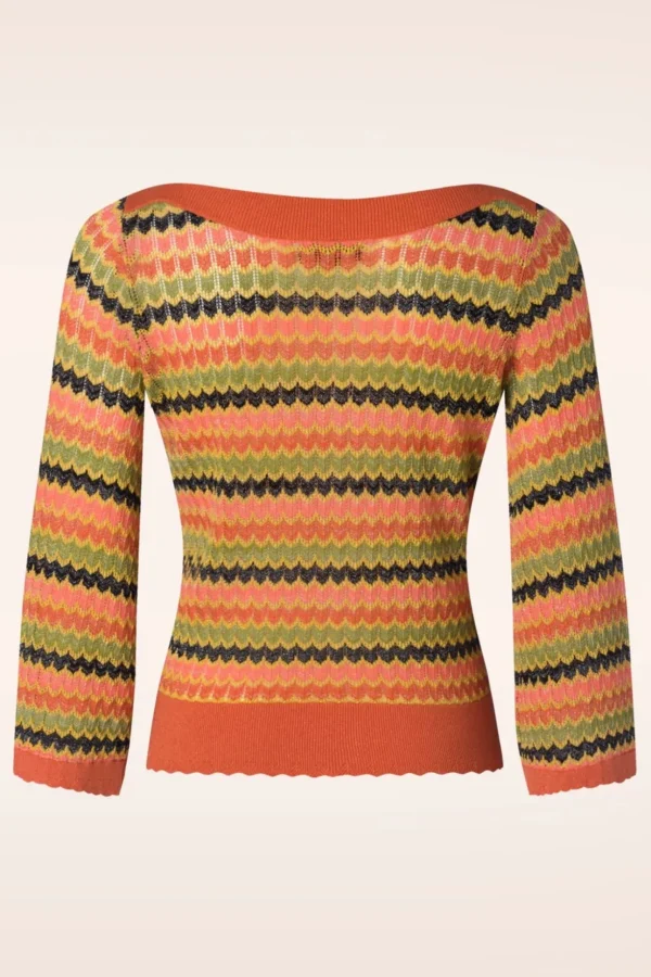 Audrey Trompet Mouw Magisch In Zwart-King Louie Outlet
