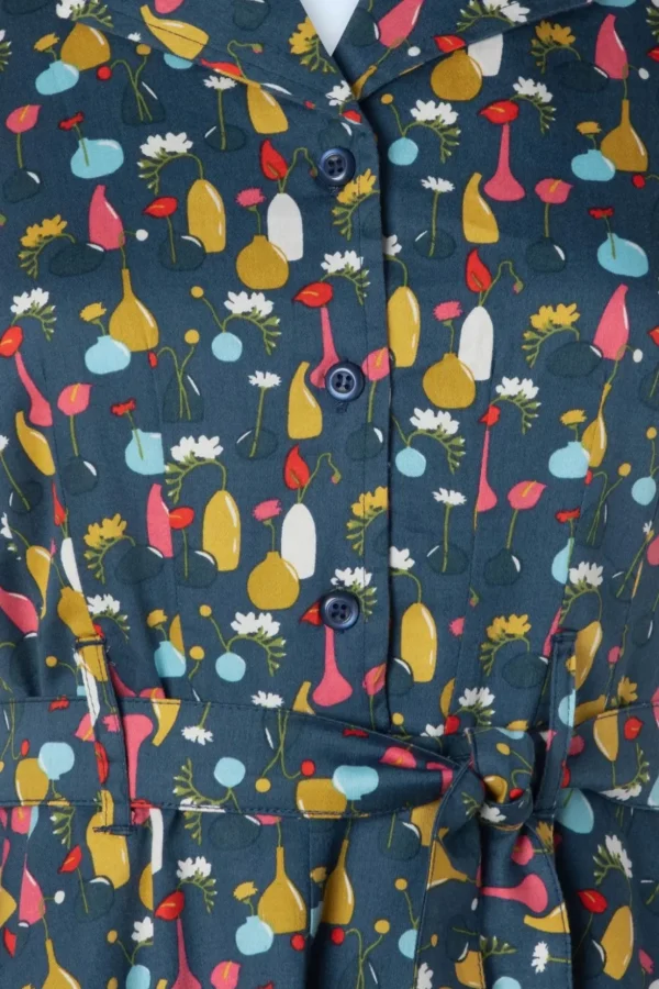 Ava Paris Jurk In Blauw-Circus Fashion