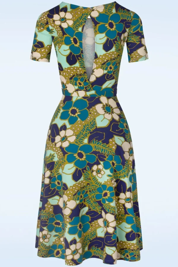 Betty Feestjurk Selena In Diepblauw-King Louie Sale