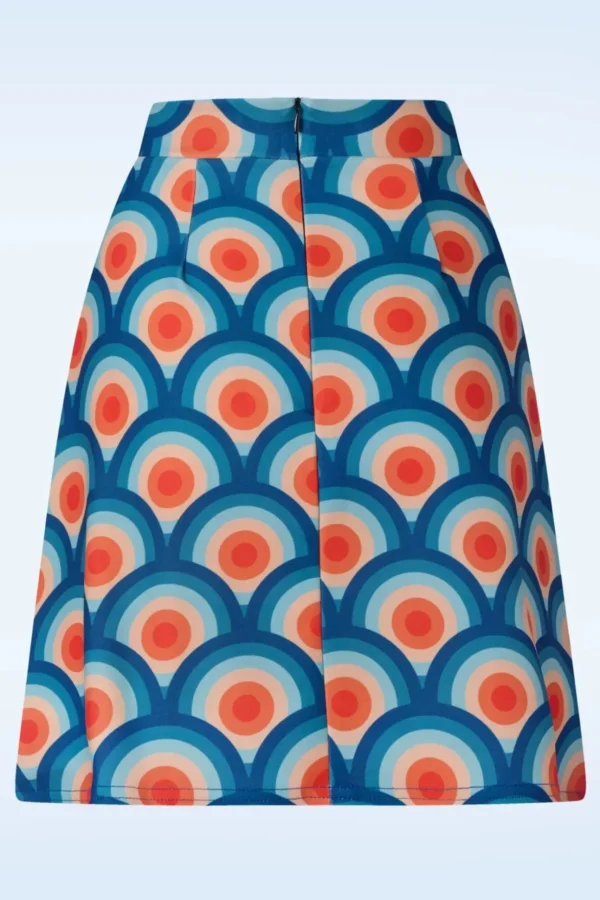 Bobby Retro Rok In Cirkel Geo Print-Vintage Chic for Topvintage Hot