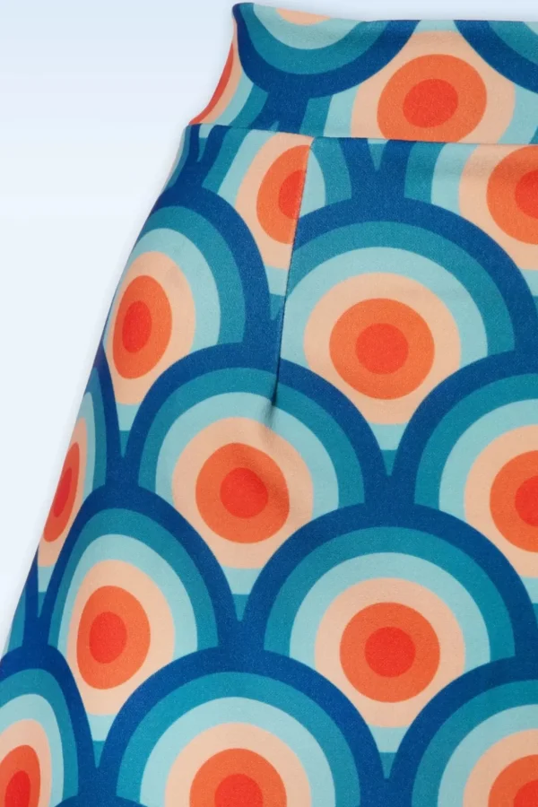 Bobby Retro Rok In Cirkel Geo Print-Vintage Chic for Topvintage Hot
