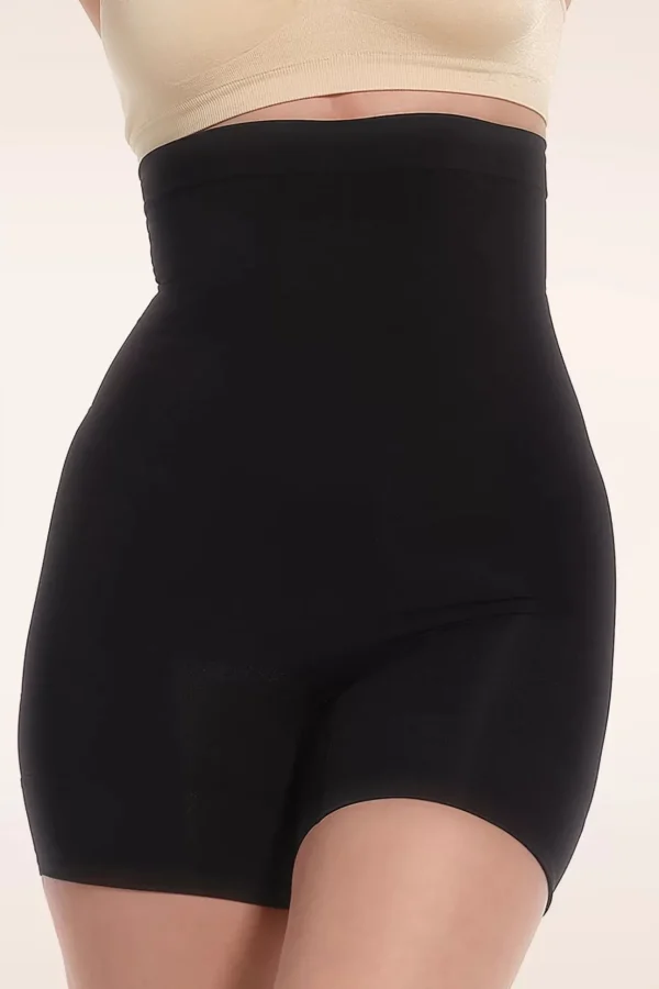 Booty Booster High Short In Zwart-MAGIC Bodyfashion Cheap