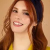 Chiffon Sjaal In Marineblauw-ZaZoo New