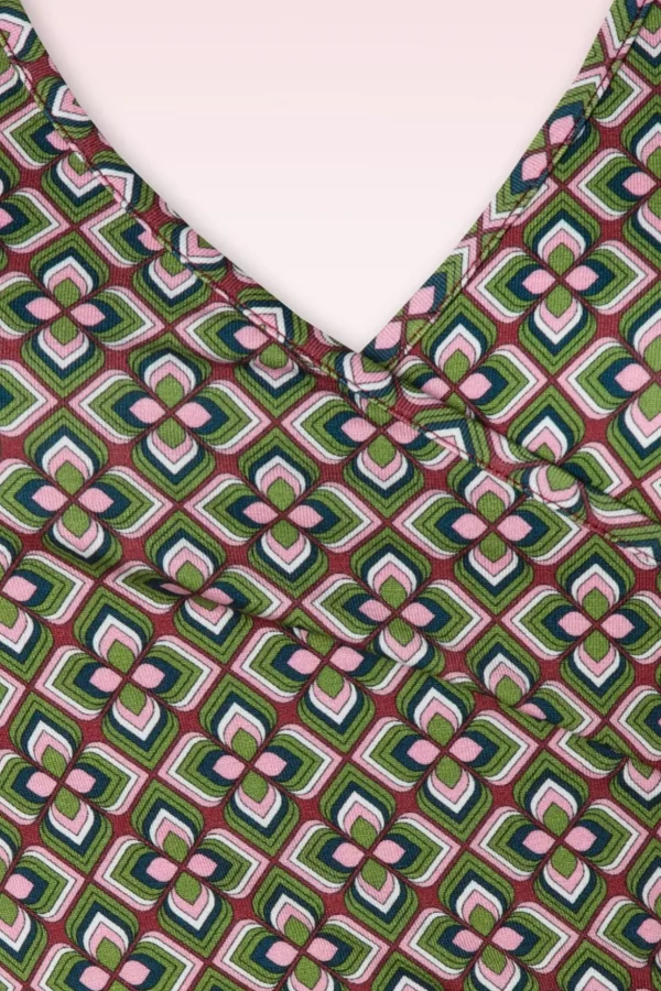 Chrissy Cross Jurk In Portugal Roze-LaLamour Sale