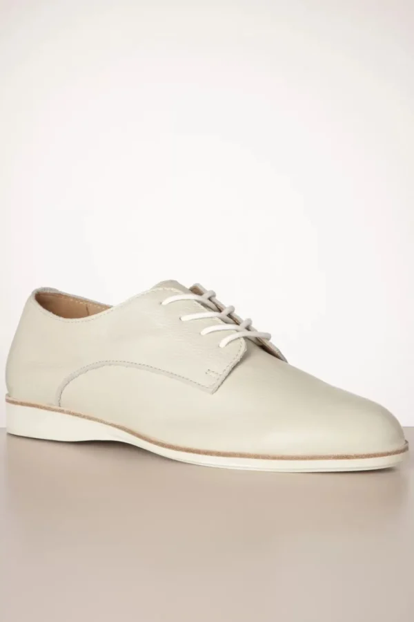 Derby Super Soft Schoenen In Ecru-Rollie Best