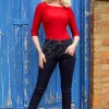 Doris Skinny Jeans In Donkerblauw-Rock-a-Booty Best