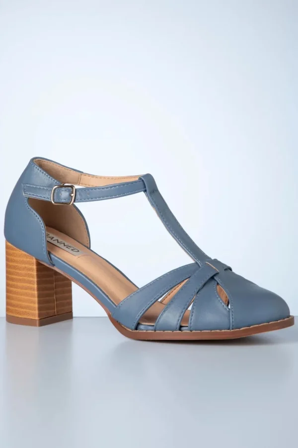 Fancy Footwork Pumps In Blauw-Banned Retro Sale
