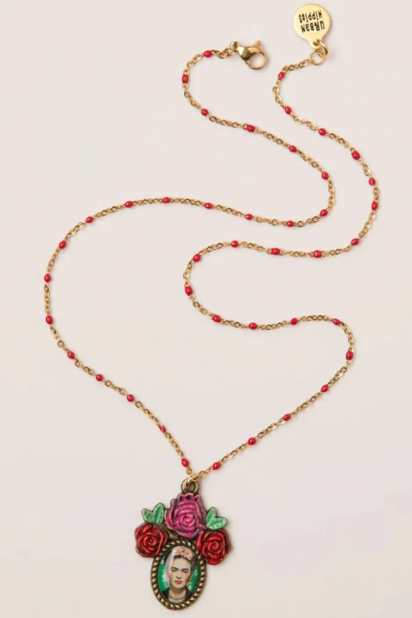 Frida Ketting In Antiek Goud-Urban Hippies Fashion
