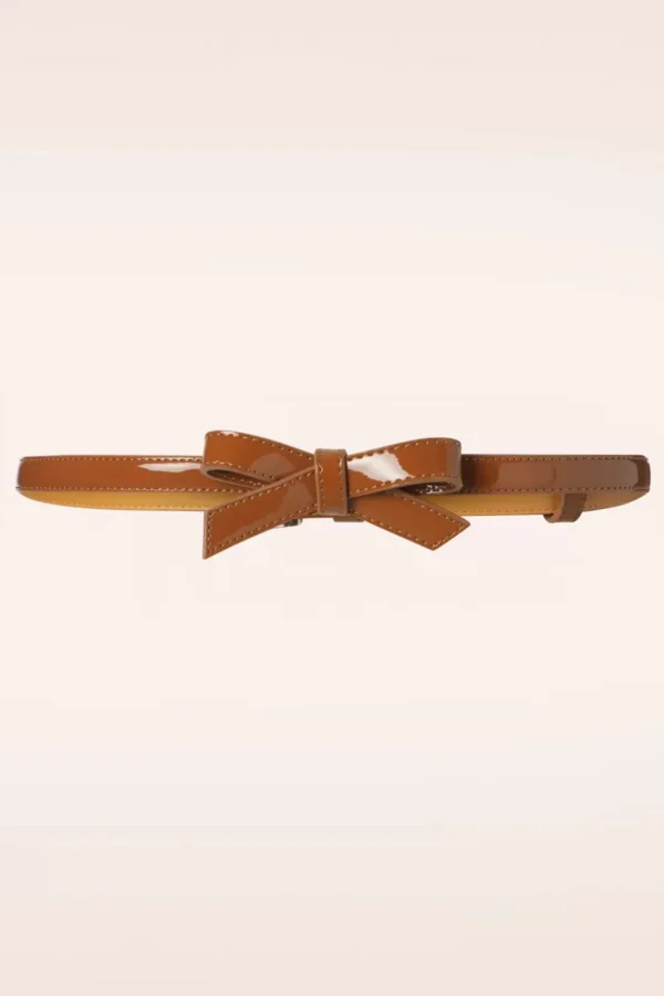 Gold Rush Riem In Bruin-Banned Retro New