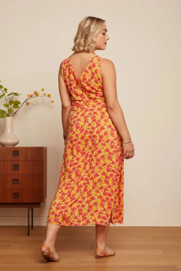 Hazel Doree Jurk In Fiesta Rood-King Louie Sale