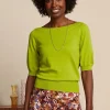 Ivy Cocoon Top In Limoen-King Louie Discount