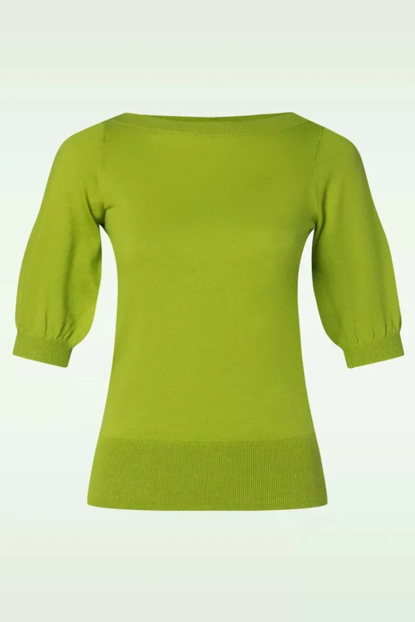 Ivy Cocoon Top In Limoen-King Louie Discount