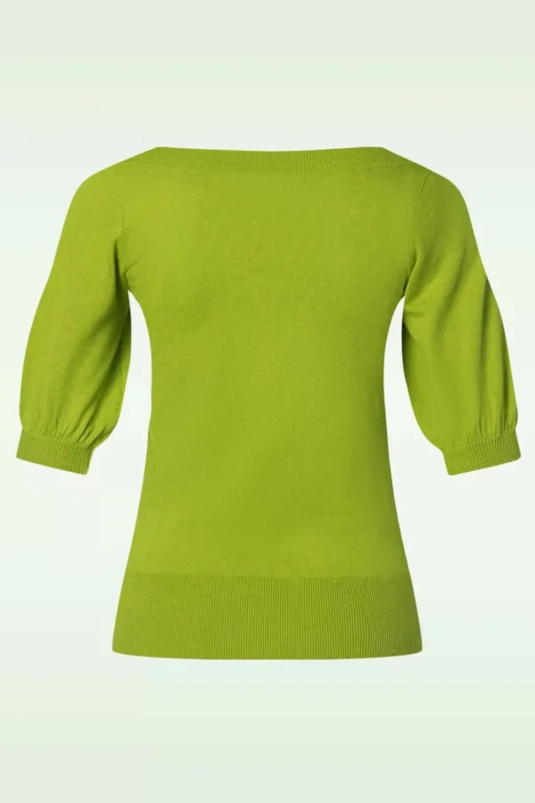 Ivy Cocoon Top In Limoen-King Louie Discount