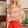 Ivy Hadley Wide Top In Creme-King Louie Online