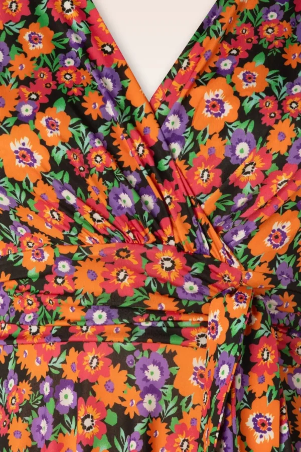 Jane Ditsy Flower Swing Jurk In Multi-Vintage Chic for Topvintage Online
