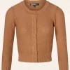 Jennie Vest In Camel-Mak Sweater Clearance