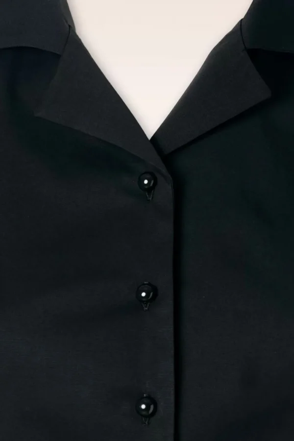 Jerry Blouse In Zwart-Collectif Clothing New