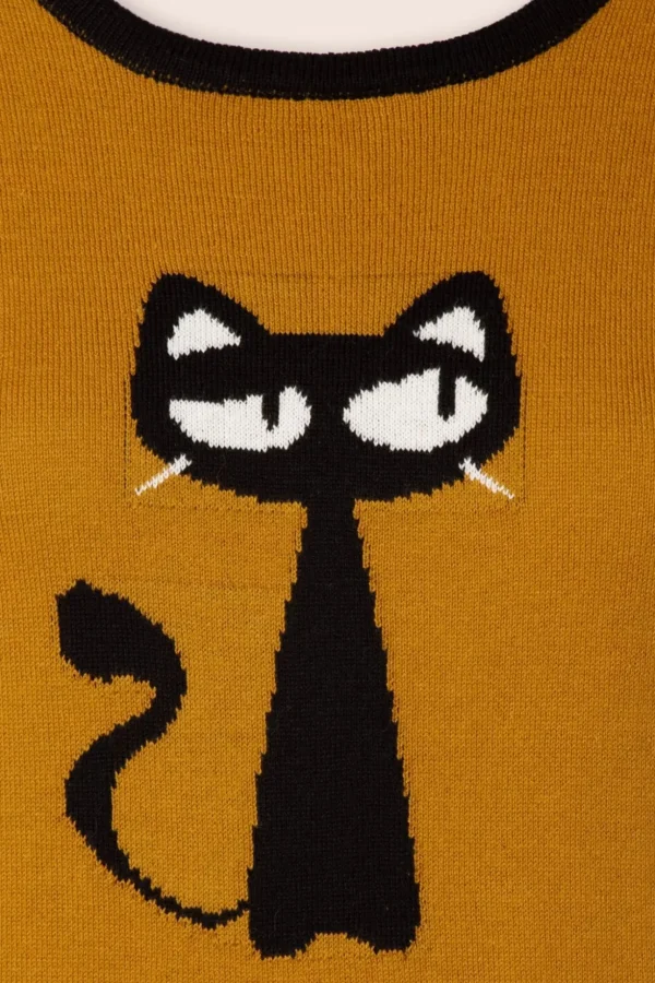 Katten Trui In Camel-Mak Sweater Cheap
