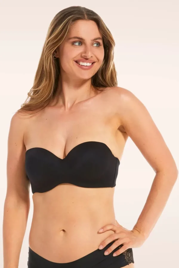 Luxury Strapless Bh In Zwart-MAGIC Bodyfashion Discount