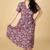 Magnolia Jurk In Botanica Rose-Very Cherry Shop
