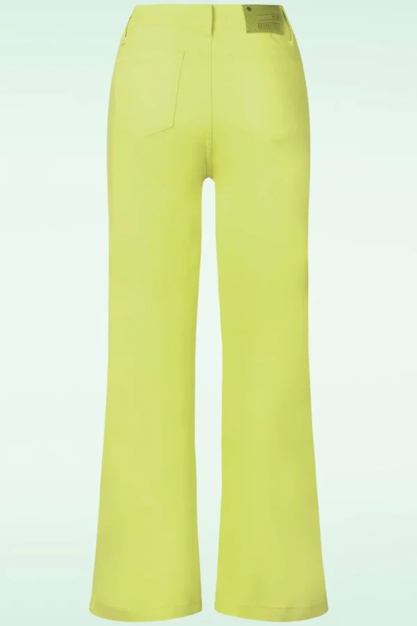 Naomi Broek In Limoen-Md'M Fashion
