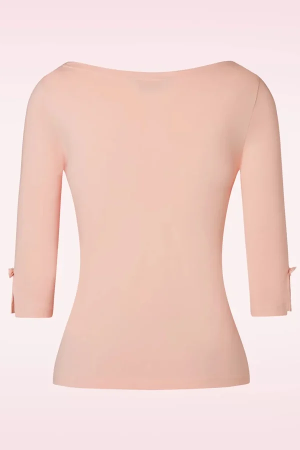 Oonagh Top In Poederroze-Banned Retro Cheap