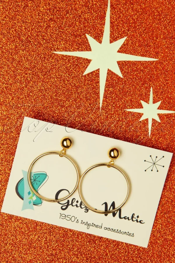 Ooringen In Goud-Glitz-o-Matic Cheap