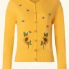 Sunflower And Bee Geborduurd Vest-Vixen Clearance