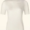 Suzie Effen Boothals Top In Sneeuwwit-Pretty Vacant Flash Sale