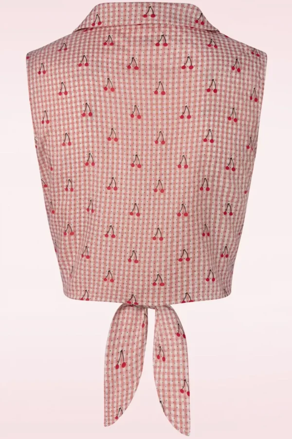Sweet Pea Blouse In Roze-Banned Retro Discount