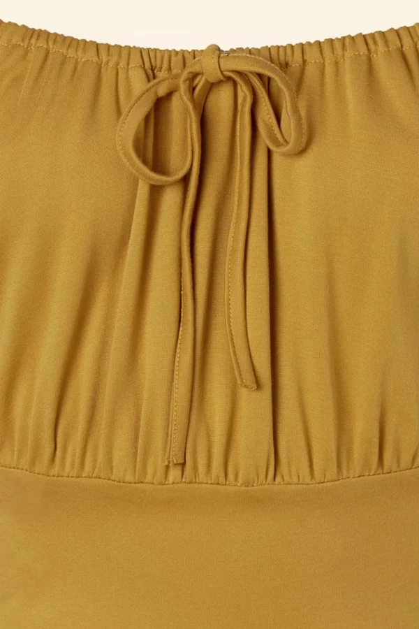 Tessy Swingjurk In Mosterdgeel-Vixen Sale