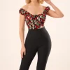 Tina Capribroek In Zwart-Bunny Fashion